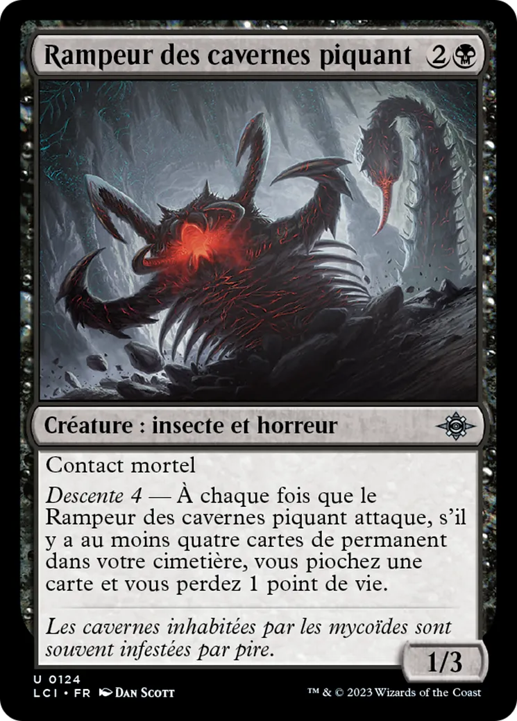 Rampeur des cavernes piquant — The Lost Caverns of Ixalan — Magic: The Gathering