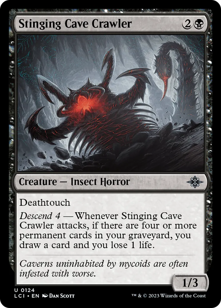 Stinging Cave Crawler — The Lost Caverns of Ixalan — Magic: The Gathering