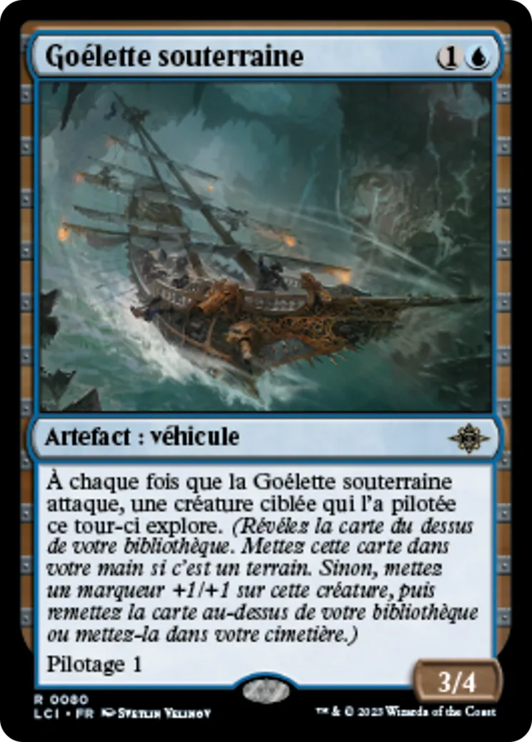 Subterranean Schooner — The Lost Caverns of Ixalan — Magic: The Gathering