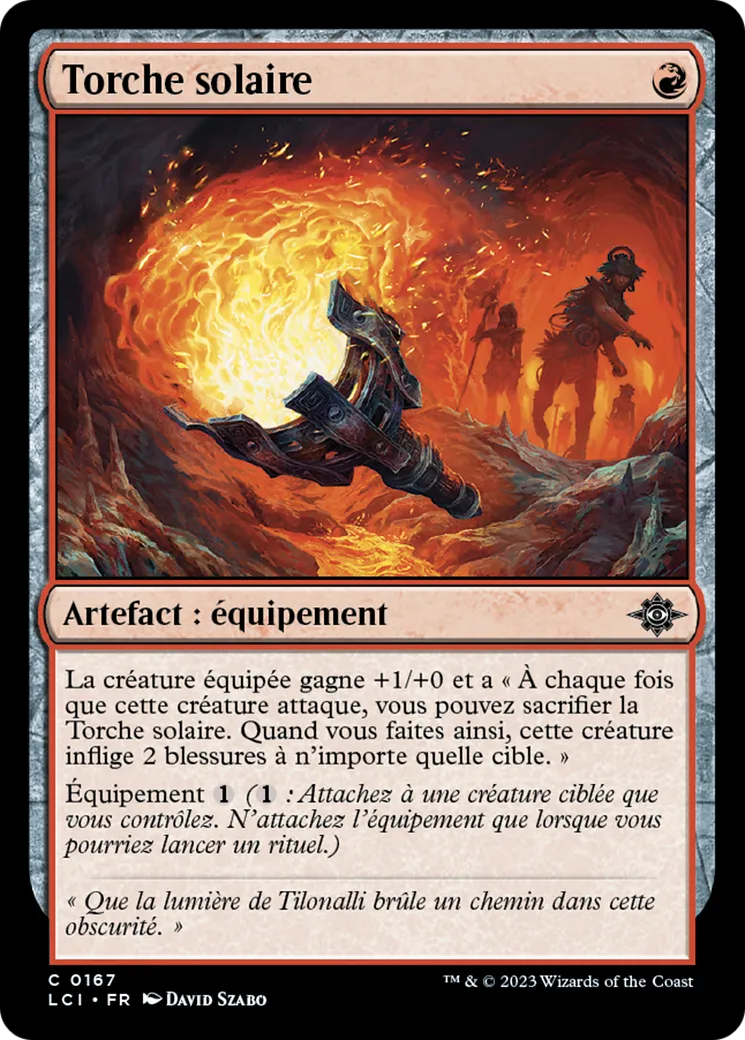 Torche solaire — The Lost Caverns of Ixalan — Magic: The Gathering