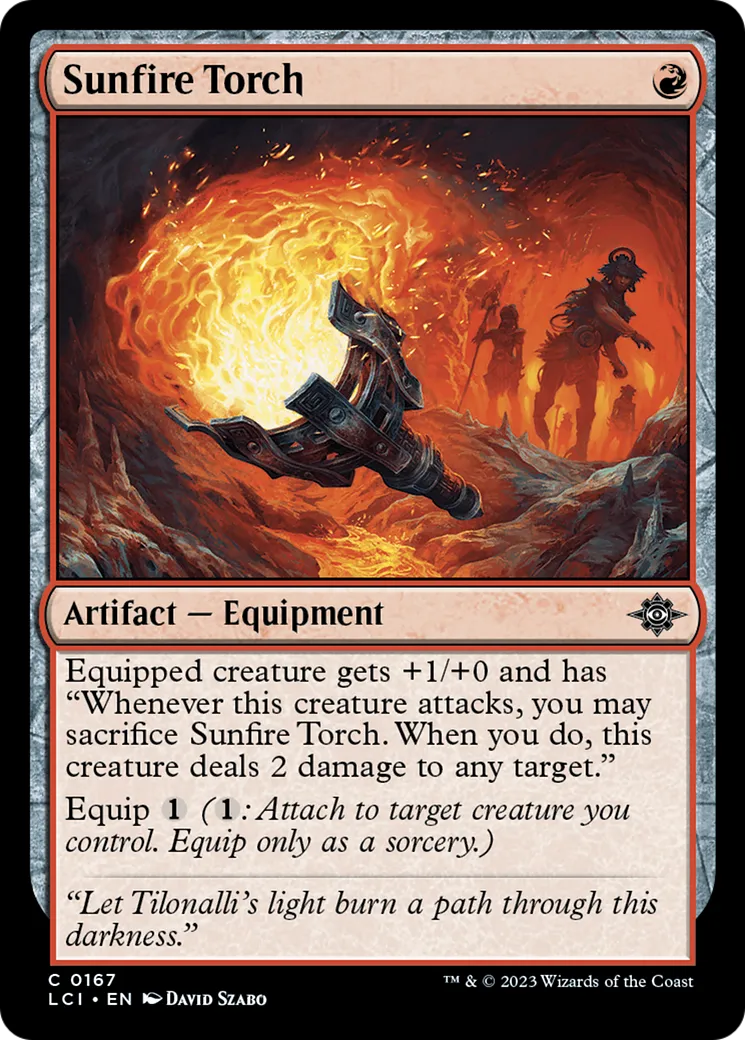 Torche solaire — The Lost Caverns of Ixalan — Magic: The Gathering