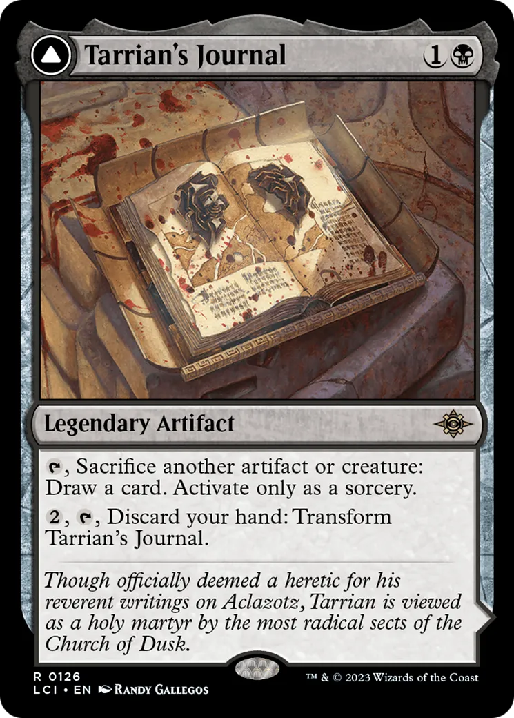 Tarrian's Journal // The Tomb of Aclazotz — The Lost Caverns of Ixalan — Magic: The Gathering