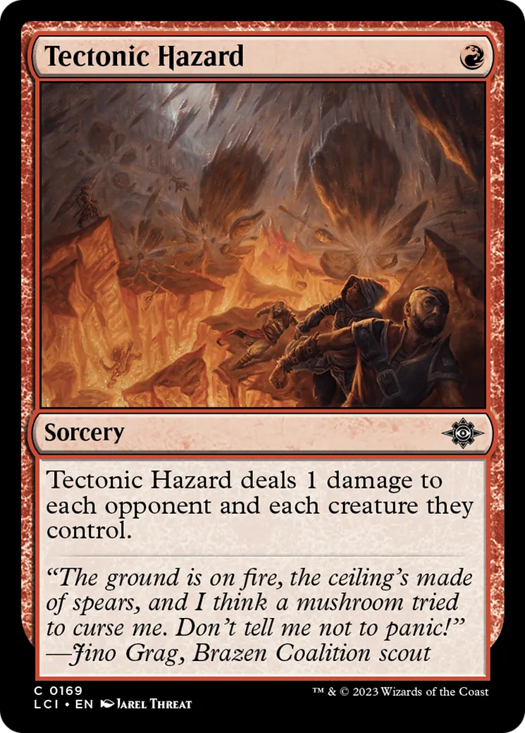 Tectonic Hazard — The Lost Caverns of Ixalan — Magic: The Gathering