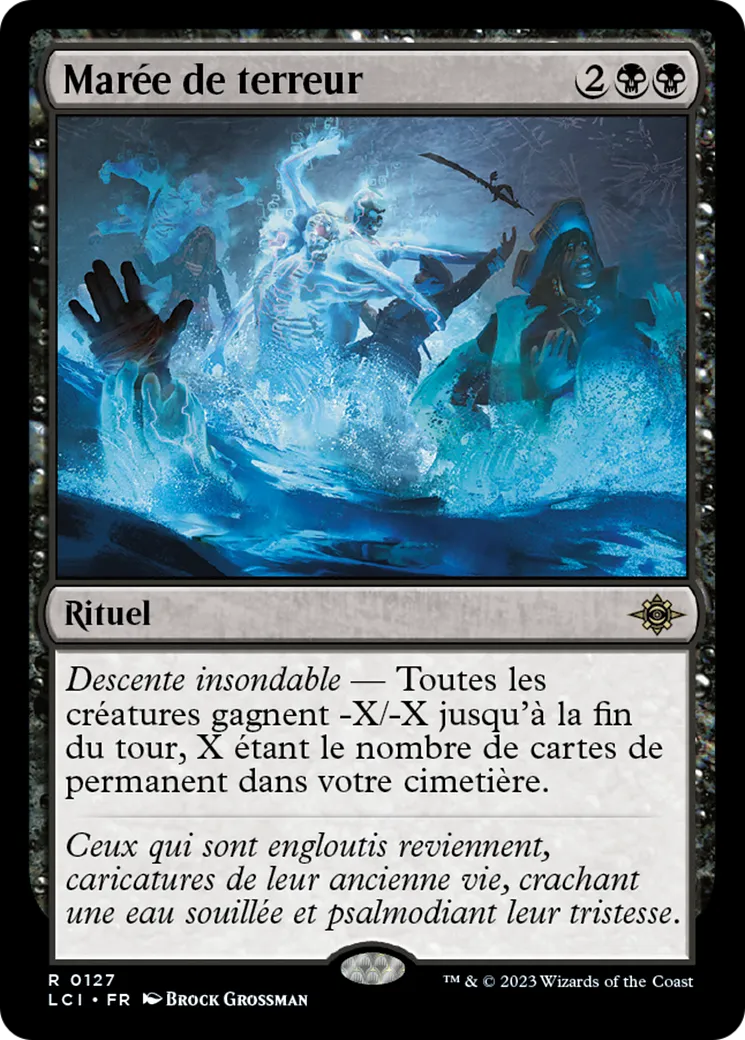 Marée de terreur — The Lost Caverns of Ixalan — Magic: The Gathering