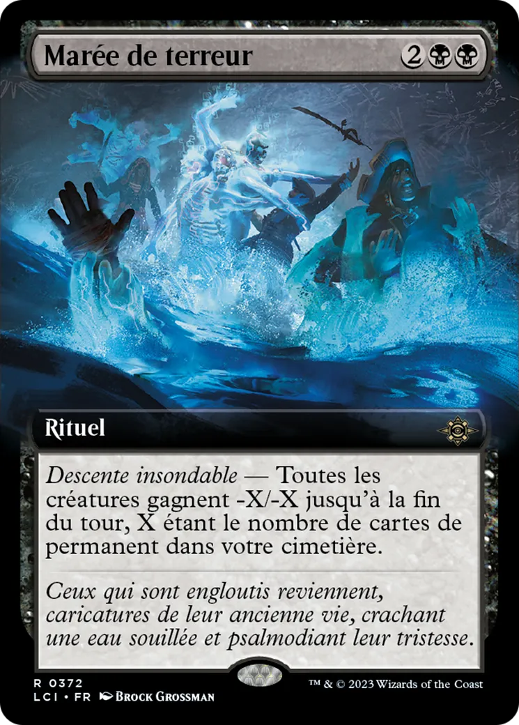 Marée de terreur — The Lost Caverns of Ixalan — Magic: The Gathering