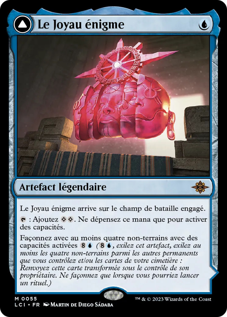 Le Joyau énigme // Locus de l'illumination — The Lost Caverns of Ixalan — Magic: The Gathering