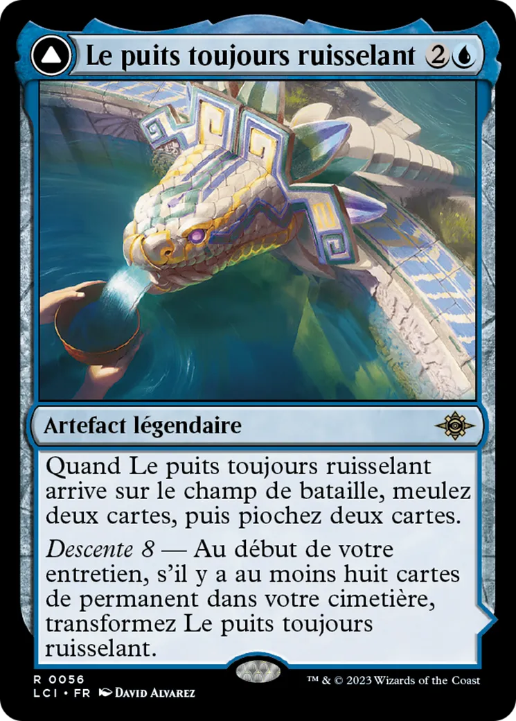 Le puits toujours ruisselant // Les Bassins myriadaires — The Lost Caverns of Ixalan — Magic: The Gathering