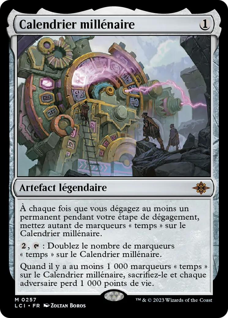 Calendrier millénaire — The Lost Caverns of Ixalan — Magic: The Gathering