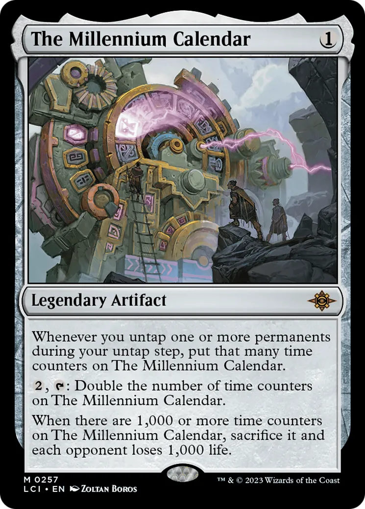 Calendrier millénaire — The Lost Caverns of Ixalan — Magic: The Gathering