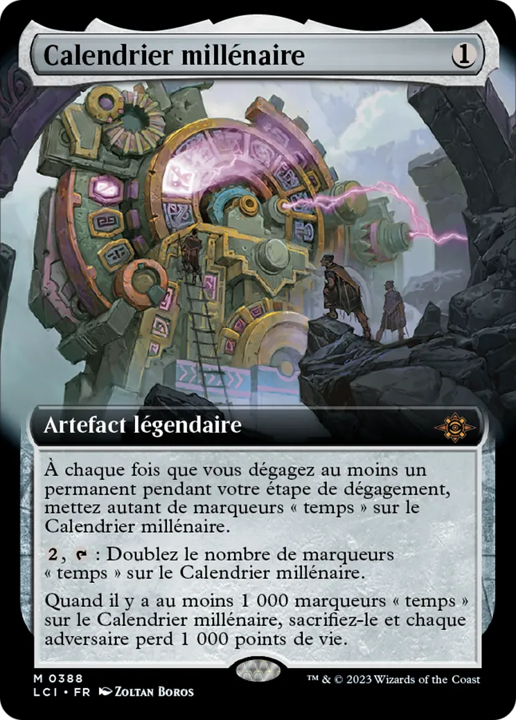 Calendrier millénaire — The Lost Caverns of Ixalan — Magic: The Gathering