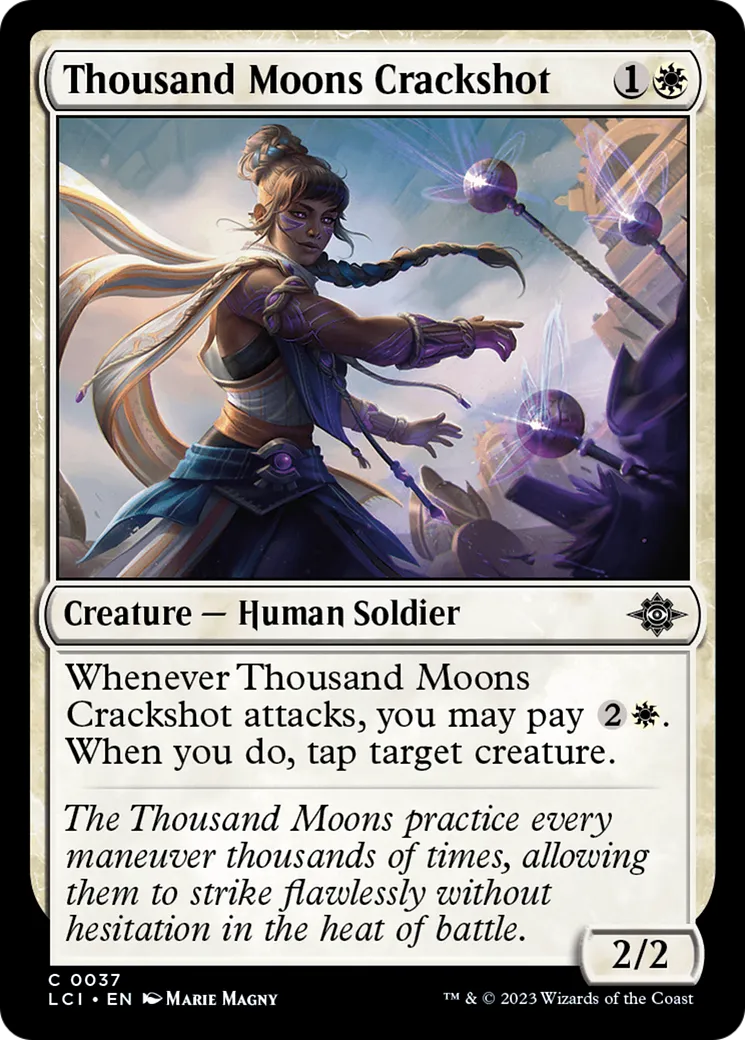 Tireuse d'élite des Mille lunes — The Lost Caverns of Ixalan — Magic: The Gathering