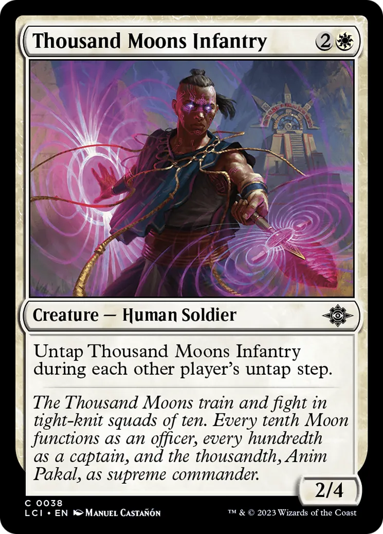 Infanterie des Mille lunes — The Lost Caverns of Ixalan — Magic: The Gathering