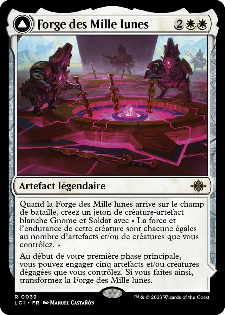 Forge des Mille lunes // Baraquement des Mille — The Lost Caverns of Ixalan — Magic: The Gathering