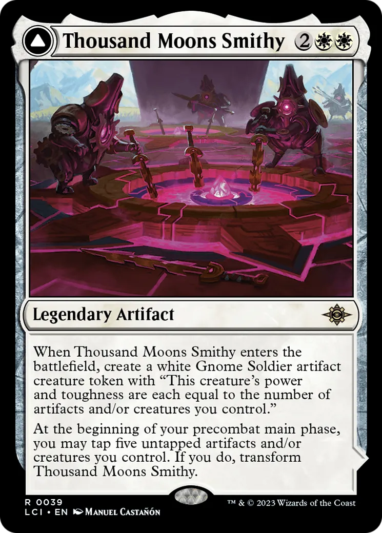 Thousand Moons Smithy // Barracks of the Thousand — The Lost Caverns of Ixalan — Magic: The Gathering
