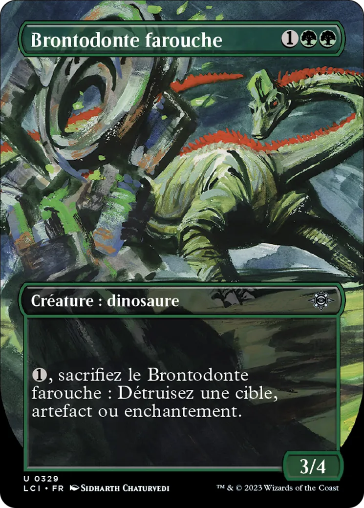Brontodonte farouche — The Lost Caverns of Ixalan — Magic: The Gathering