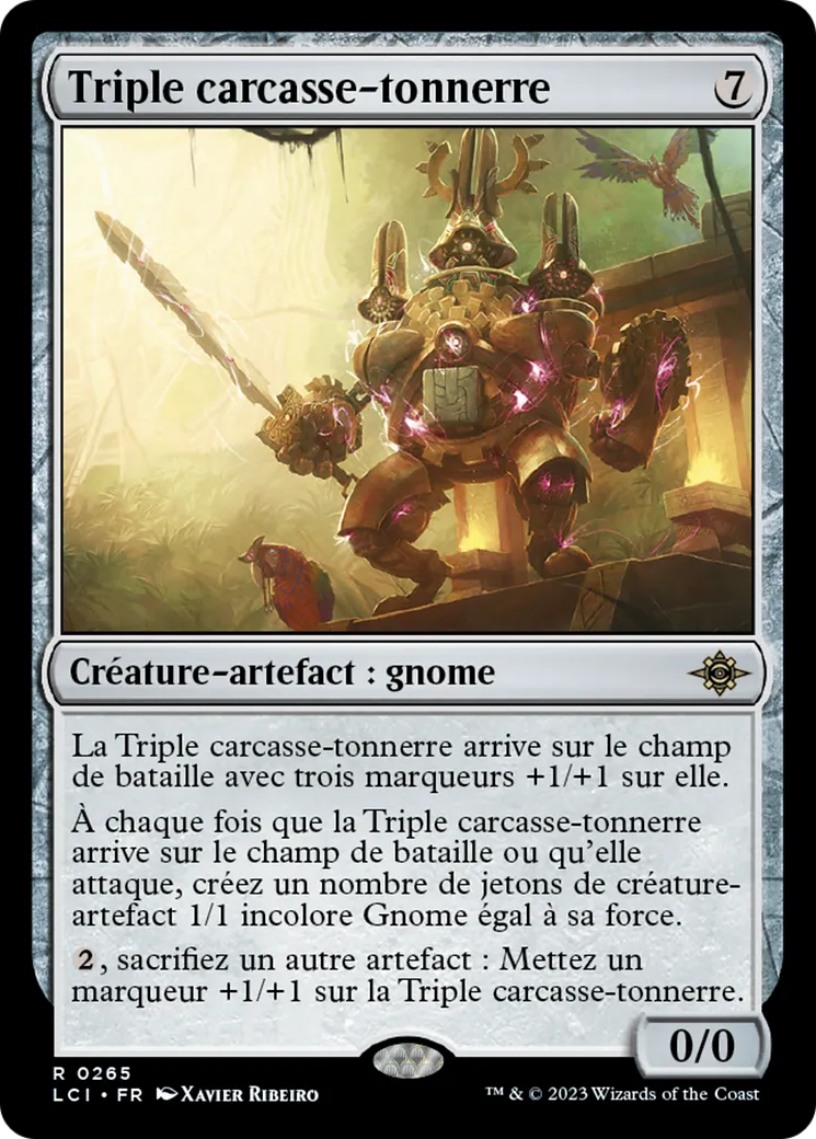 Triple carcasse-tonnerre — The Lost Caverns of Ixalan — Magic: The Gathering