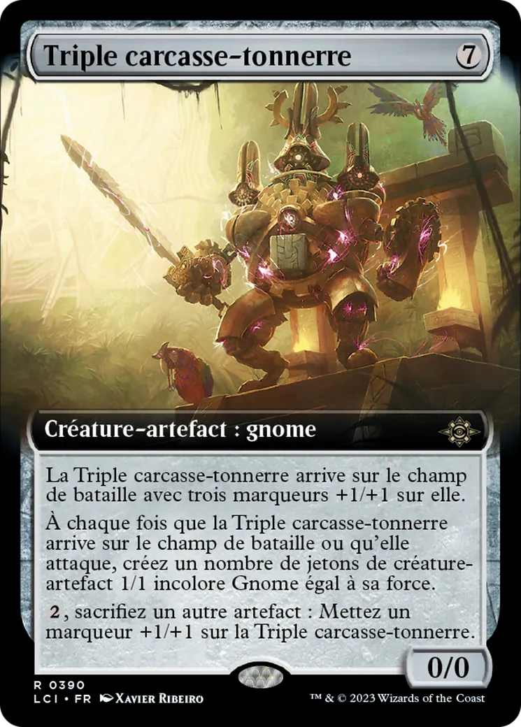 Triple carcasse-tonnerre — The Lost Caverns of Ixalan — Magic: The Gathering