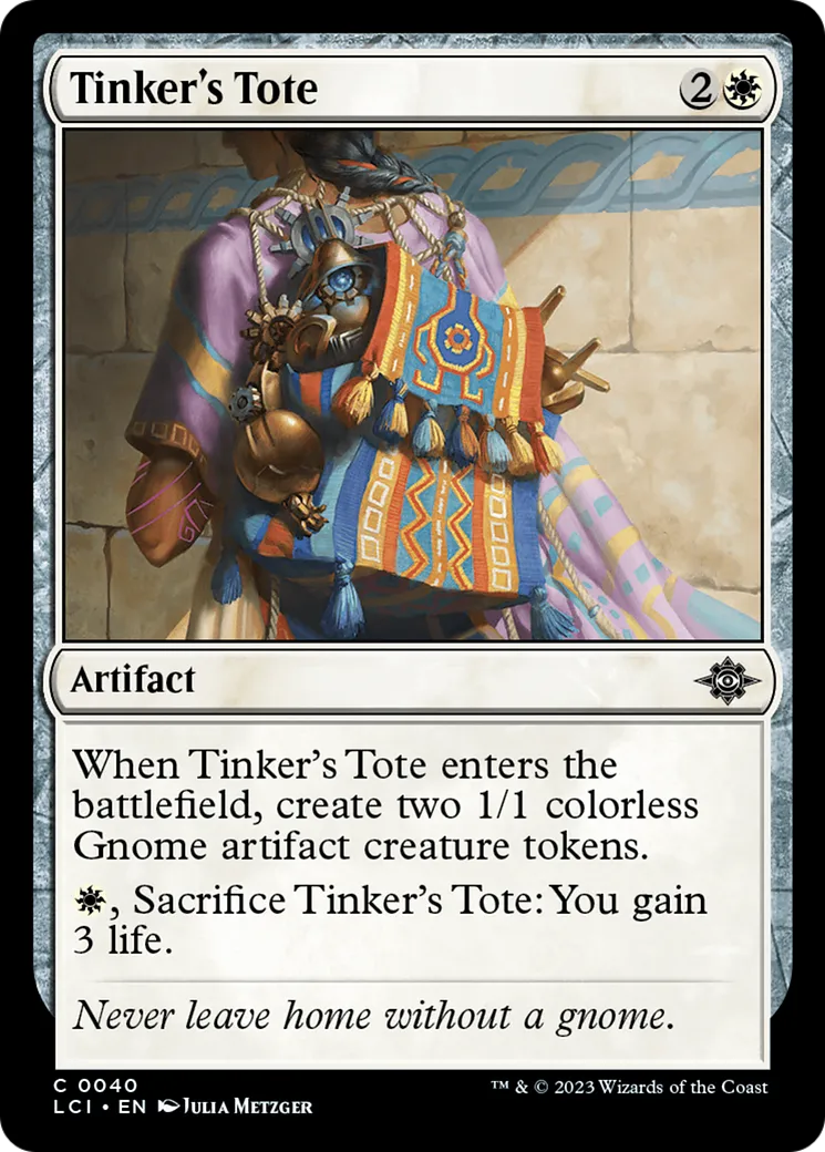 Tinker's Tote — The Lost Caverns of Ixalan — Magic: The Gathering
