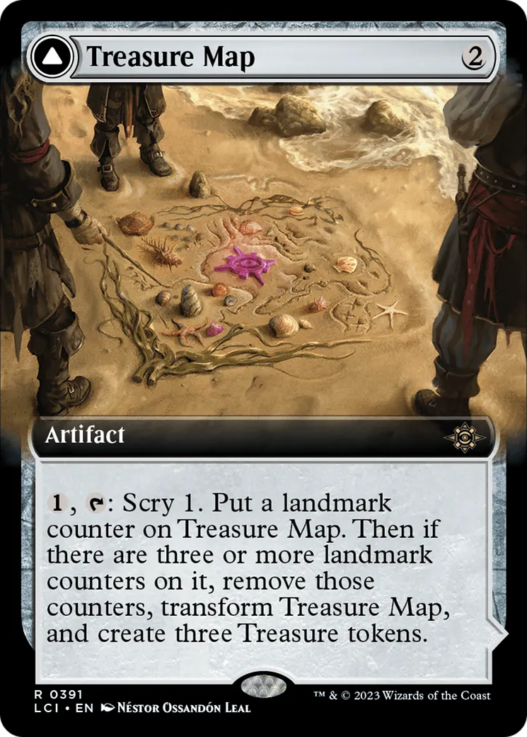 Carte au trésor // Crique au trésor — The Lost Caverns of Ixalan — Magic: The Gathering