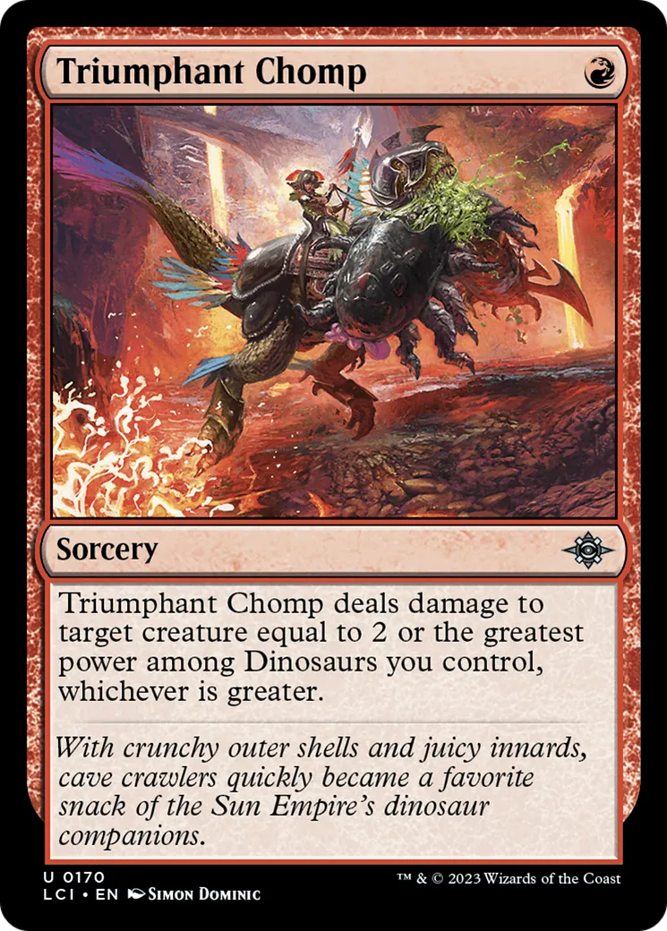 Morsure triomphale — The Lost Caverns of Ixalan — Magic: The Gathering