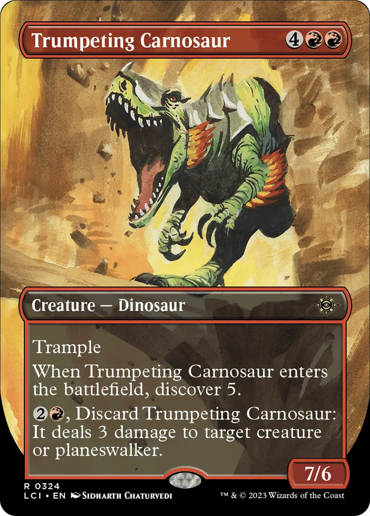 Trumpeting Carnosaur — The Lost Caverns of Ixalan — Magic: The Gathering