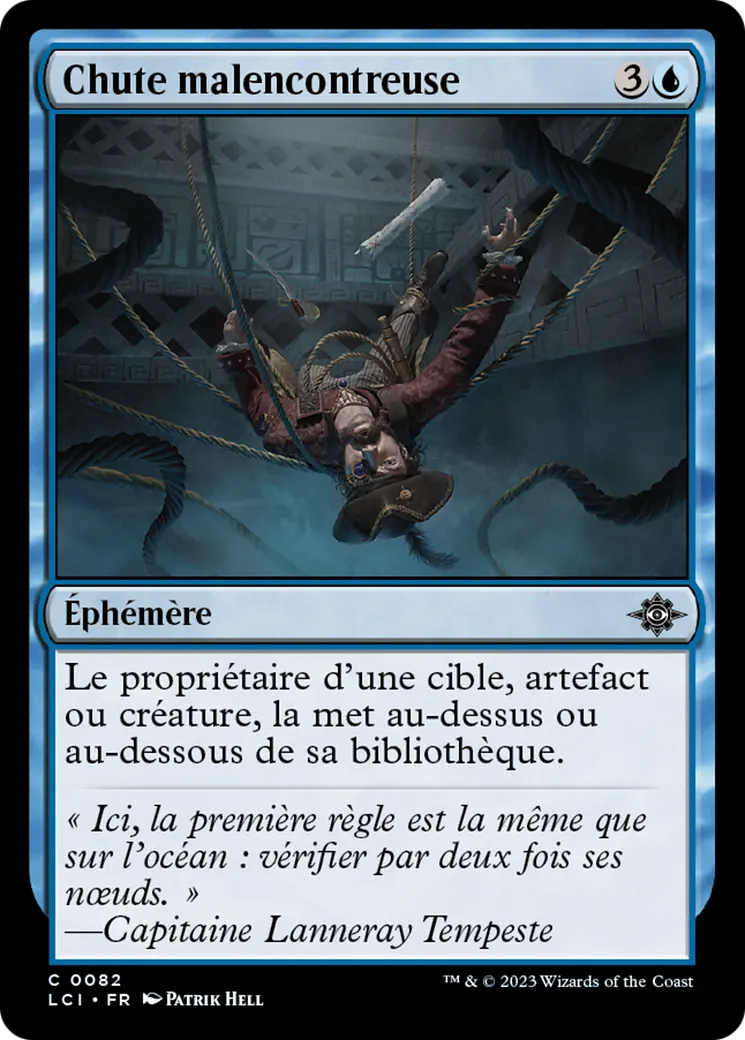 Chute malencontreuse — The Lost Caverns of Ixalan — Magic: The Gathering