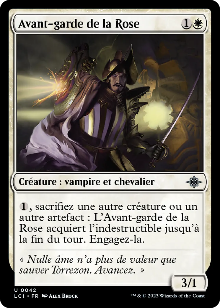 Avant-garde de la Rose — The Lost Caverns of Ixalan — Magic: The Gathering