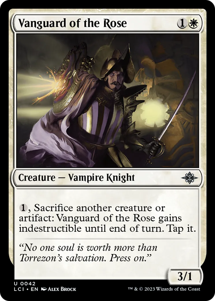 Avant-garde de la Rose — The Lost Caverns of Ixalan — Magic: The Gathering