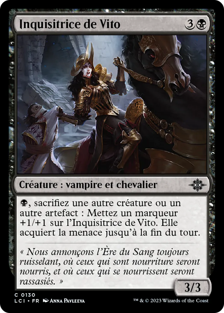 Inquisitrice de Vito — The Lost Caverns of Ixalan — Magic: The Gathering