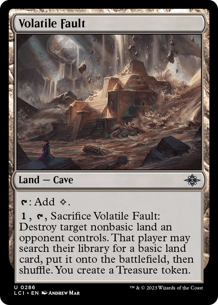 Volatile Fault — The Lost Caverns of Ixalan — Magic: The Gathering