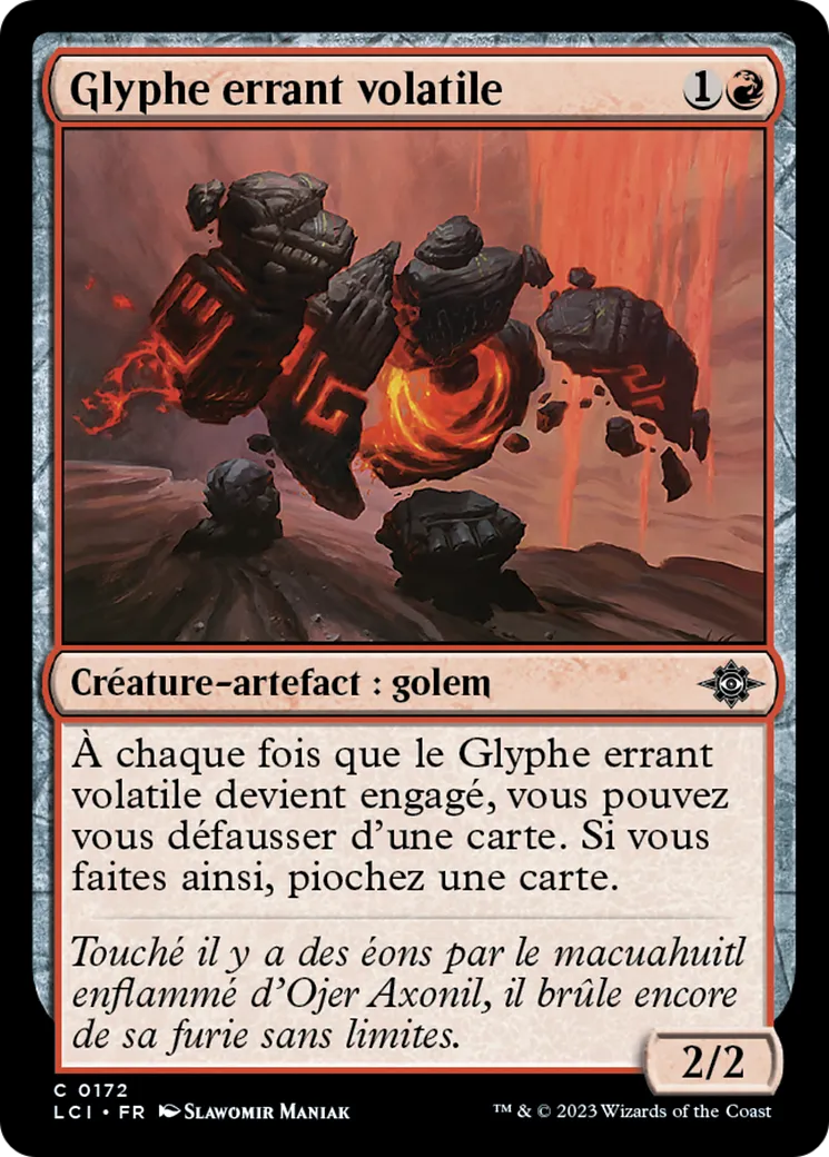 Glyphe errant volatile — The Lost Caverns of Ixalan — Magic: The Gathering