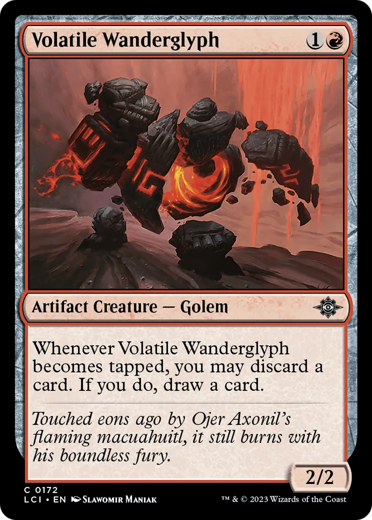 Glyphe errant volatile — The Lost Caverns of Ixalan — Magic: The Gathering