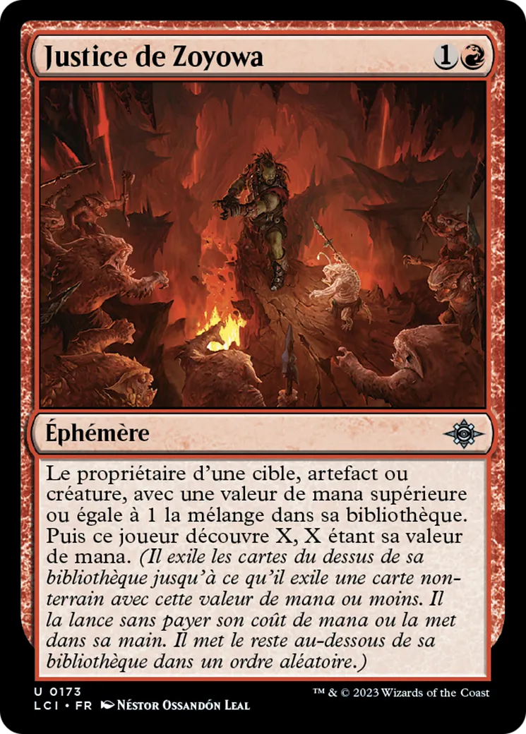 Justice de Zoyowa — The Lost Caverns of Ixalan — Magic: The Gathering