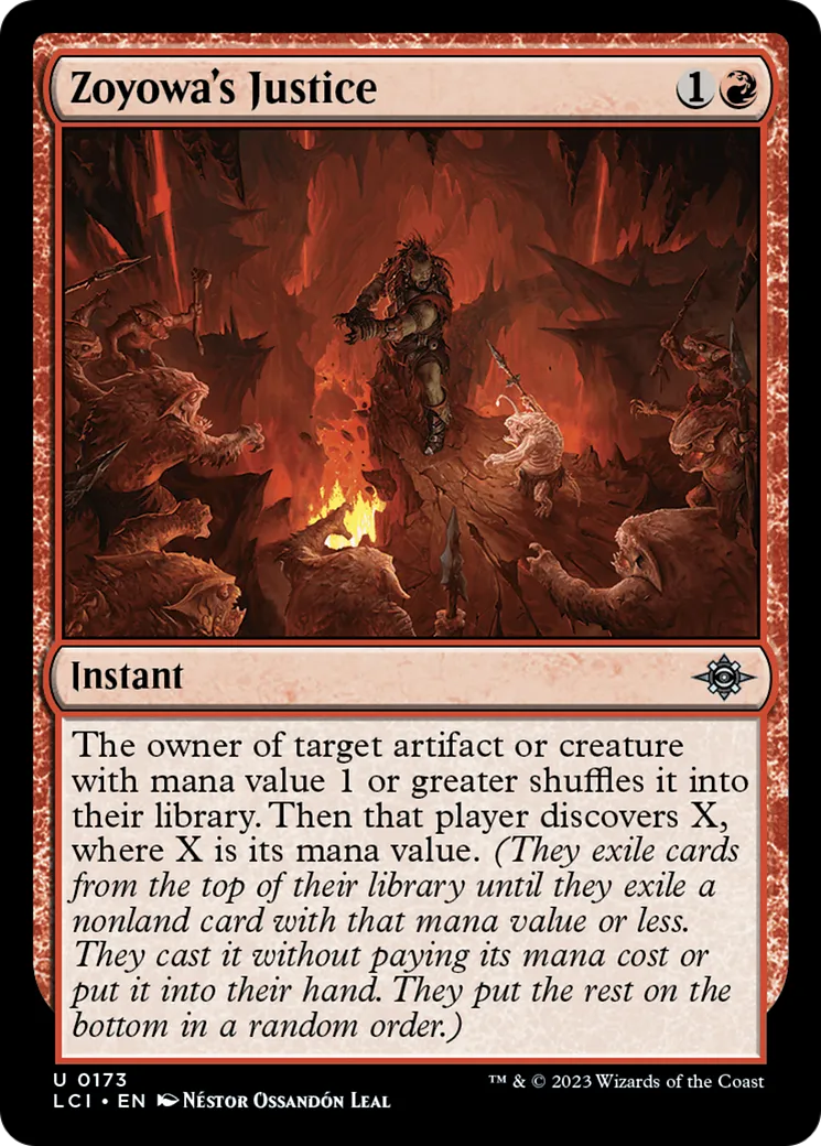 Justice de Zoyowa — The Lost Caverns of Ixalan — Magic: The Gathering