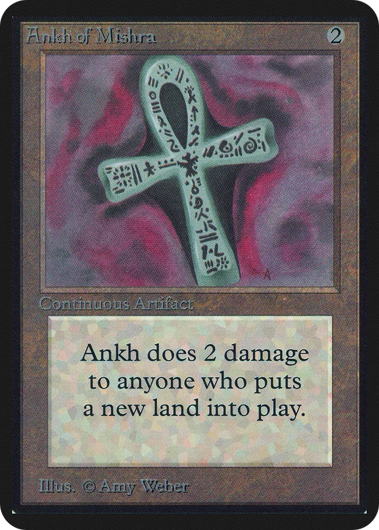 Ankh de Mishra — Limited Edition Alpha — Magic: The Gathering