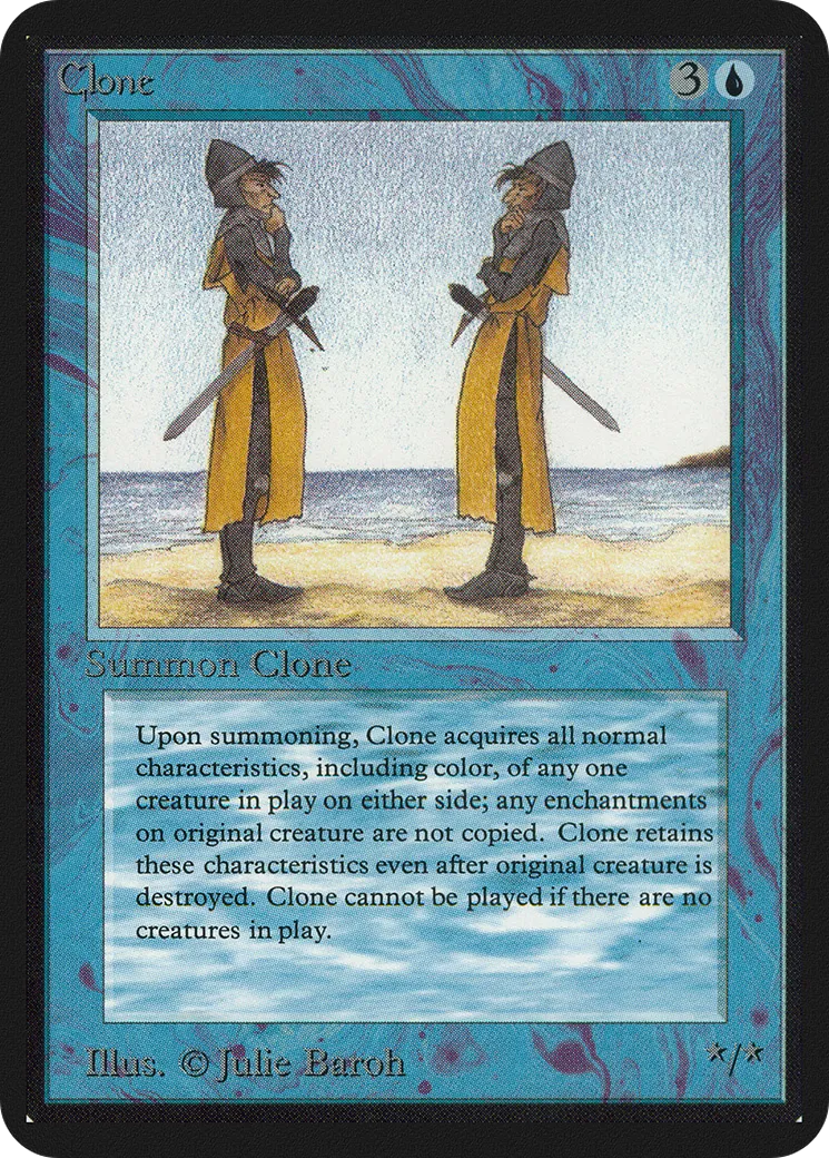 Clone from Limited Edition Alpha - Magic: The Gathering
