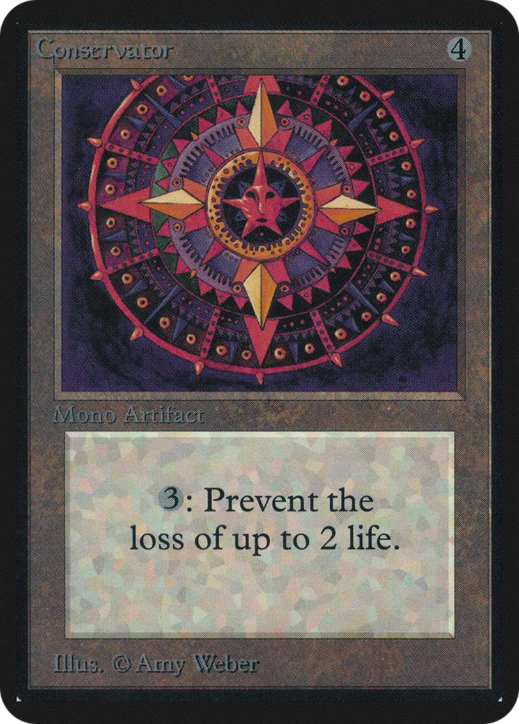 Conservateur — Limited Edition Alpha — Magic: The Gathering