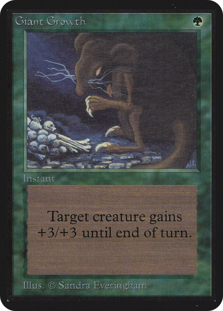 Croissance gigantesque — Limited Edition Alpha — Magic: The Gathering