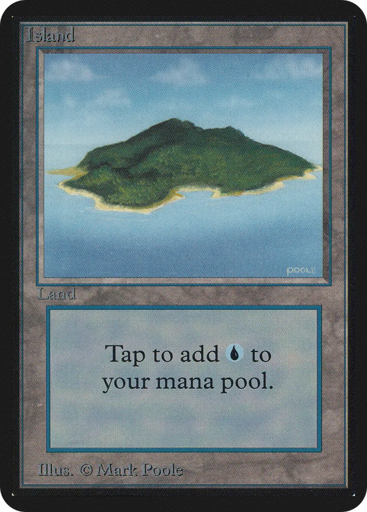 Île — Limited Edition Alpha — Magic: The Gathering