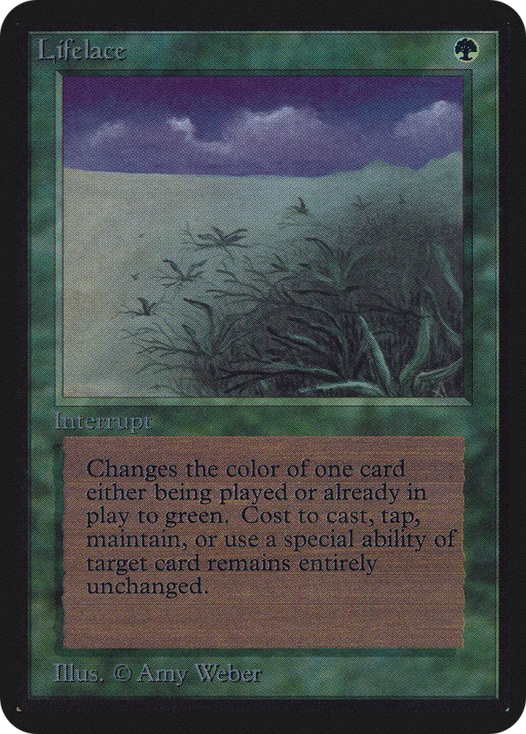 Lifelace — Limited Edition Alpha — Magic: The Gathering