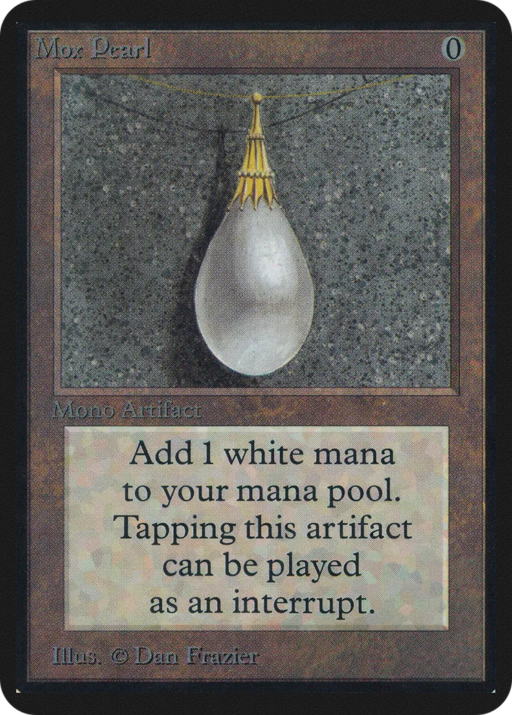Mox Pearl — Limited Edition Alpha — Magic: The Gathering