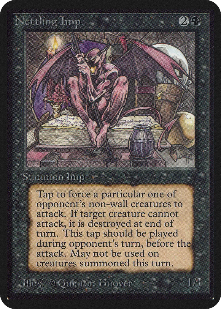 Nettling Imp — Limited Edition Alpha — Magic: The Gathering