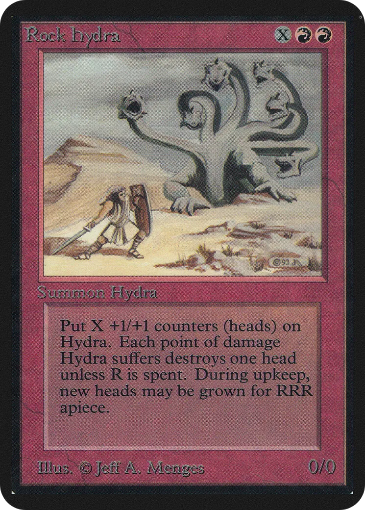 Hydre de pierre — Limited Edition Alpha — Magic: The Gathering