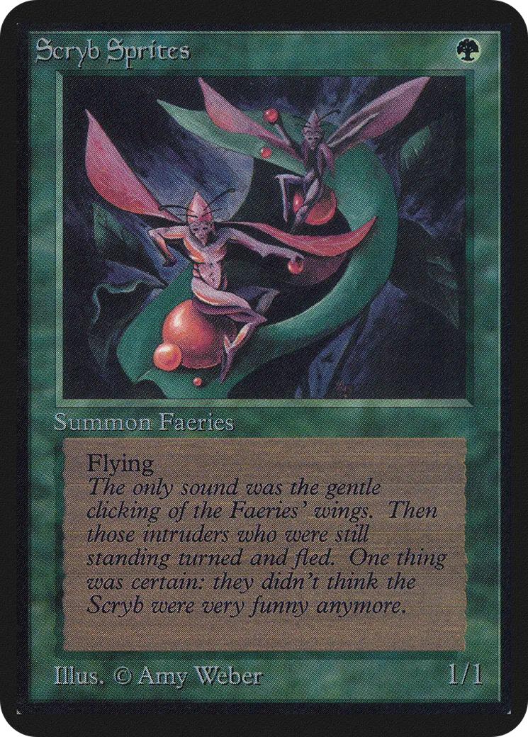 Scryb Sprites — Limited Edition Alpha — Magic: The Gathering