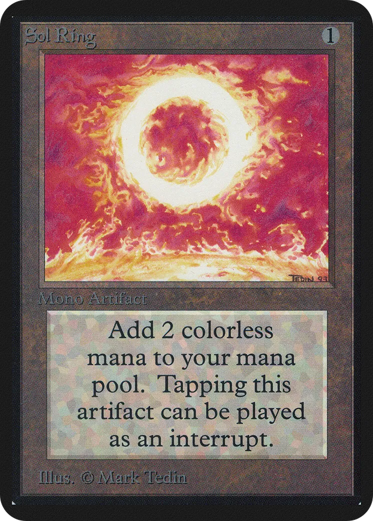 Anneau solaire — Limited Edition Alpha — Magic: The Gathering