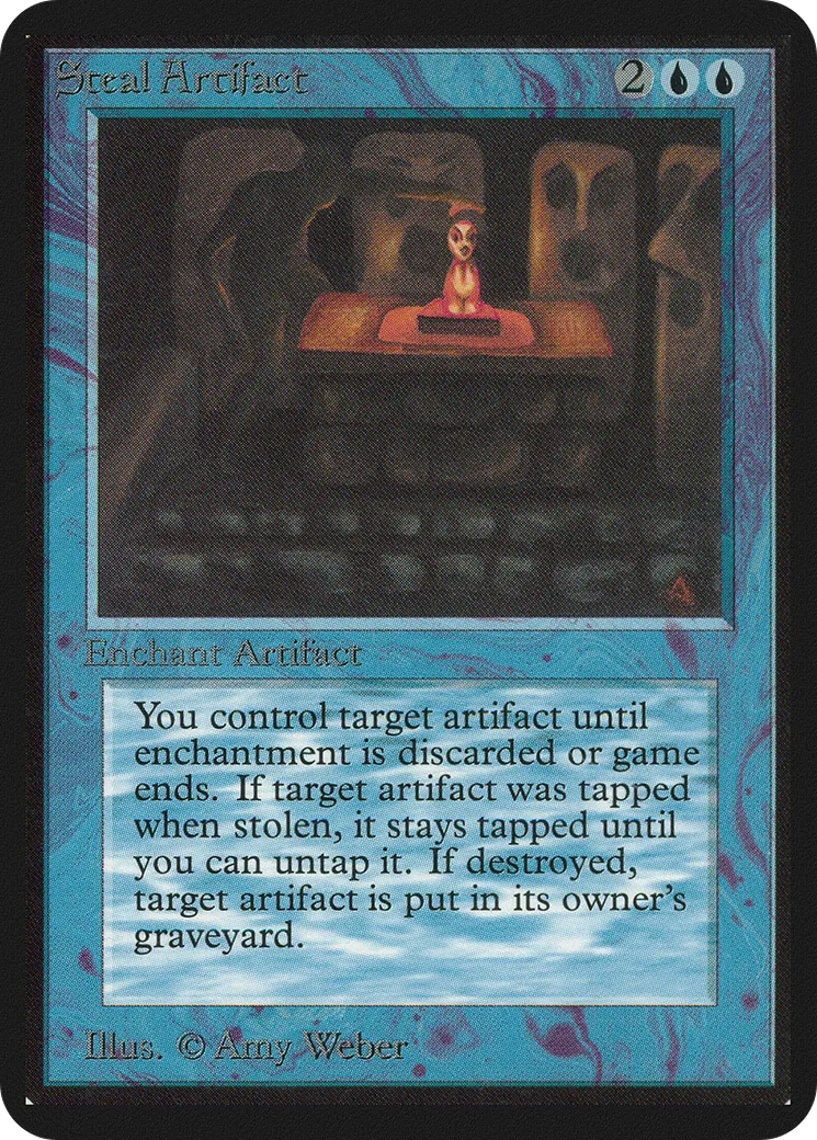 Steal Artifact — Limited Edition Alpha — Magic: The Gathering