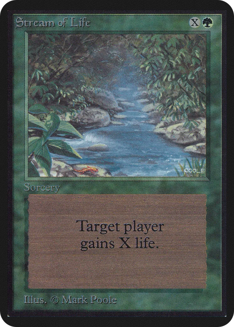 Source de vie — Limited Edition Alpha — Magic: The Gathering