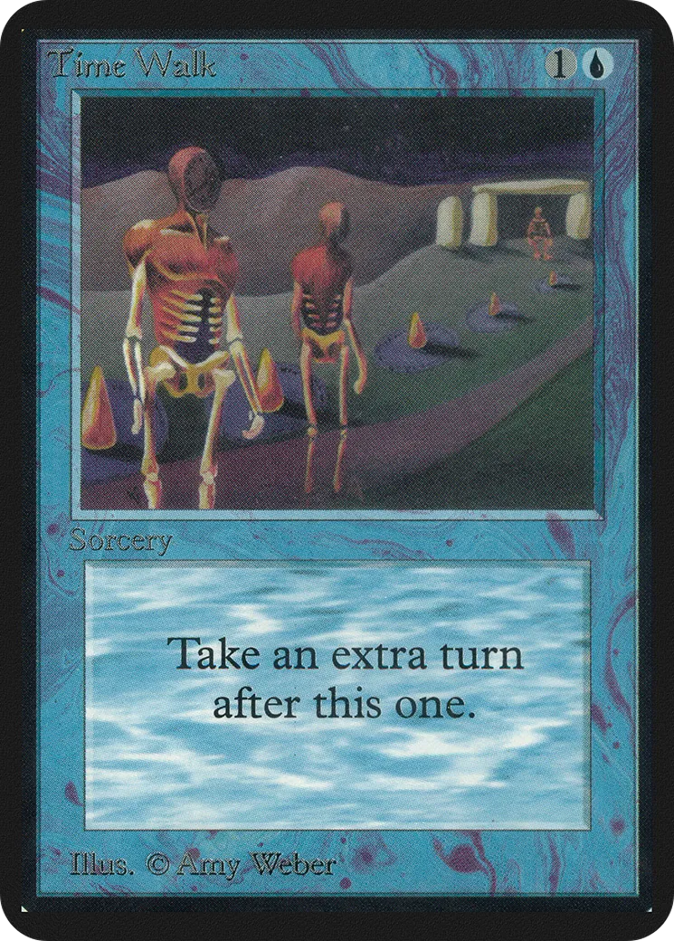 Time Walk — Limited Edition Alpha — Magic: The Gathering