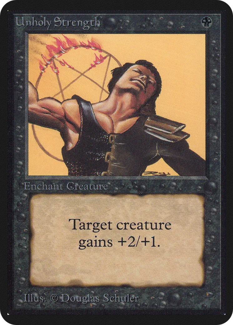 Force impie — Limited Edition Alpha — Magic: The Gathering
