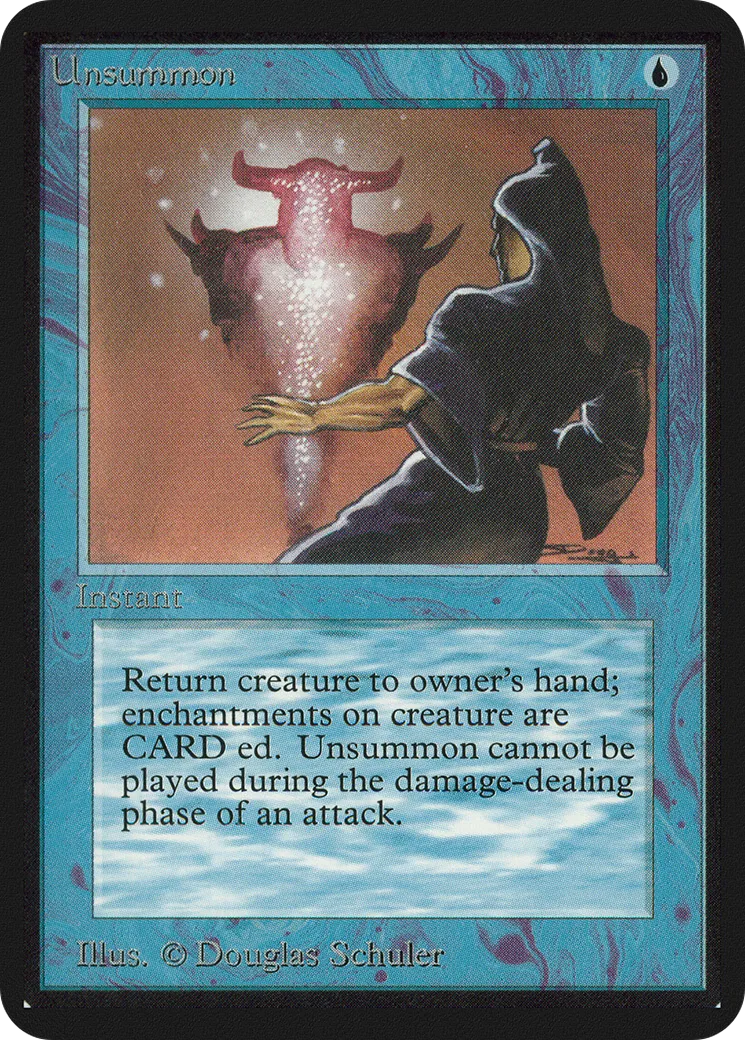 Désinvocation — Limited Edition Alpha — Magic: The Gathering